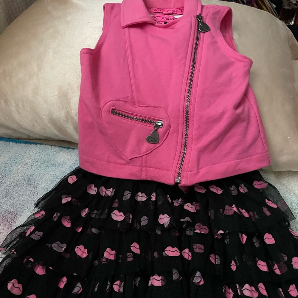 Betsey Johnson 2 piece girl’s dress set!